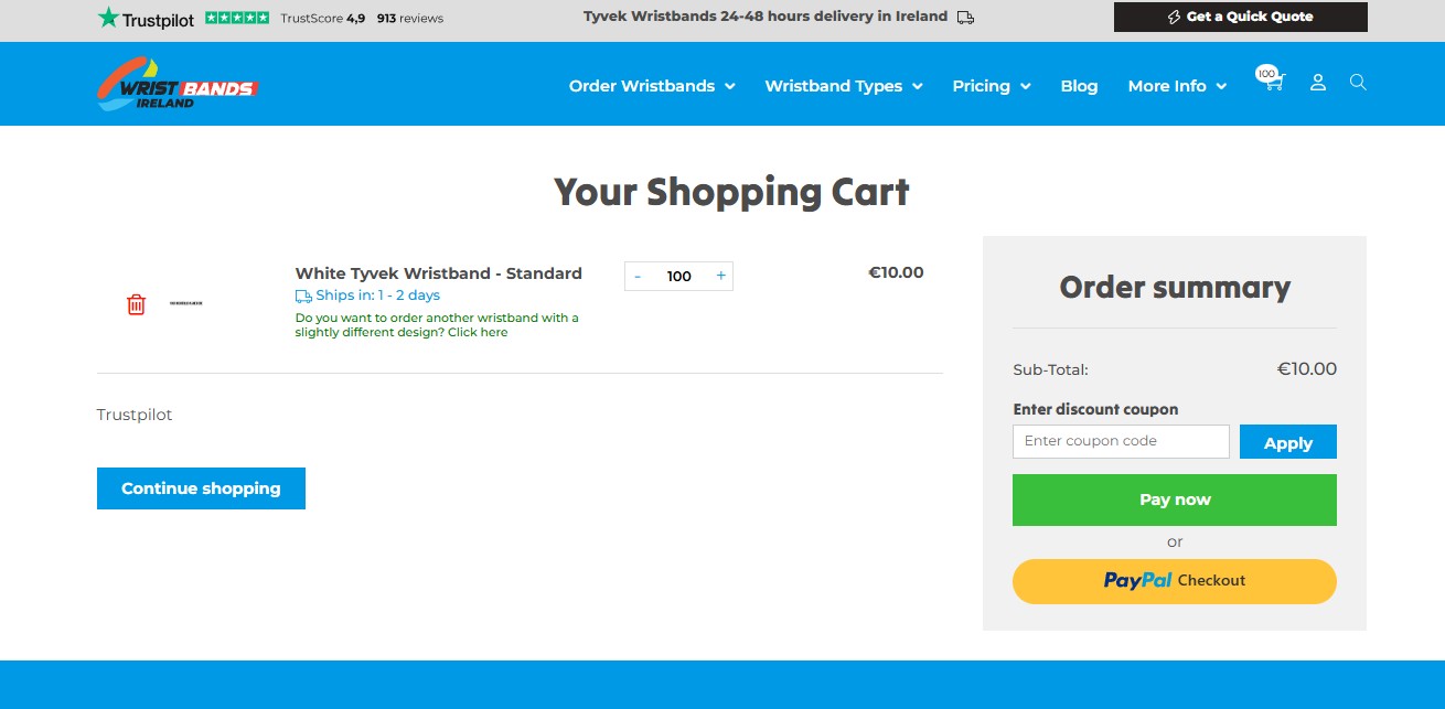 Homepage layout issue screenshot